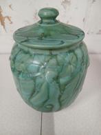 Tabak of medicijnen pot thulin art deco, Ophalen of Verzenden, Groen