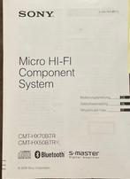 HIFI Sony CMT-HX50, Audio, Tv en Foto, Gebruikt, Sony, Ophalen
