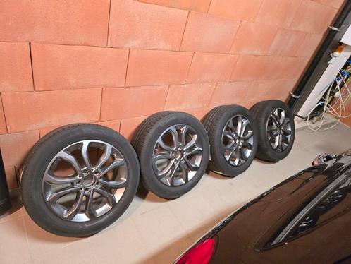 4 originele Mercedes velgen 17 inch + banden, Auto-onderdelen, Banden en Velgen, Band(en), 17 inch, Ophalen