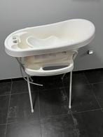 Bébé-jou babybadje + staander en verklein hulpstuk, Ophalen, Gebruikt, Badje, Bébé-jou