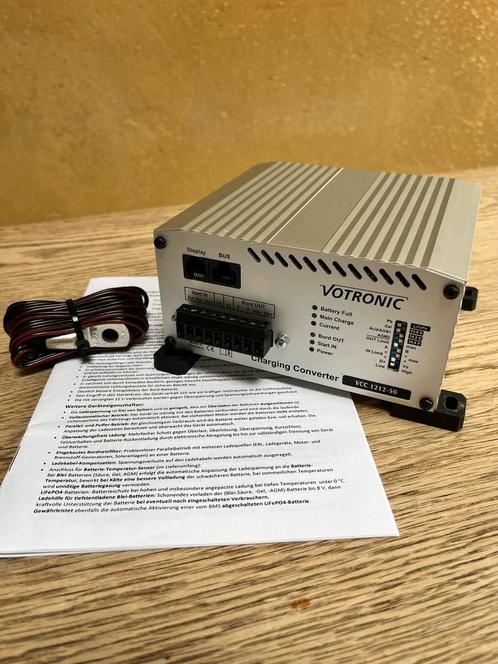 VOTRONIC LAADBOOSTER 50A VCC 1212-50 Nr. 3326, Caravans en Kamperen, Mobilhome-accessoires, Zo goed als nieuw, Ophalen of Verzenden