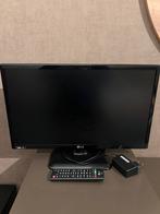 LG 24 inch Tv/monitor, Ophalen, Zo goed als nieuw, Ingebouwde speakers, LG
