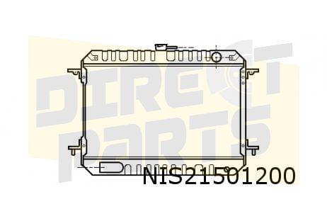 Nissan Urvan (2.3D/2.5D) radiateur OES! 2141002N10, Auto-onderdelen, Motor en Toebehoren, Nissan, Nieuw, Ophalen of Verzenden