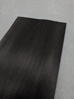 Zwart fineer, 115x26 cm, Nieuw, Verzenden