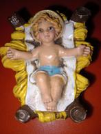 Jezus in de kribbe (oud) 🎄 -> 5€, Antiek en Kunst, Ophalen of Verzenden