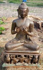 Beau grand bouddha en bronze à vendre, Enlèvement ou Envoi