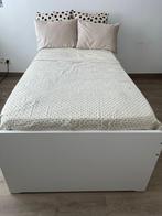 Bed 90x200 Ikea, Huis en Inrichting, Slaapkamer | Bedden, Ophalen, 90 cm, Eenpersoons, Wit