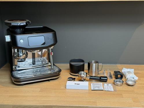 Sage Oracle Jet Black Truffle Espressomachine, Garantie, Elektronische apparatuur, Koffiezetapparaten, Zo goed als nieuw, Koffiebonen