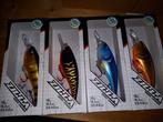 4 stuks Berkley Zilla Deep Crank...slechts €40,-, Enlèvement ou Envoi, Neuf, Appât
