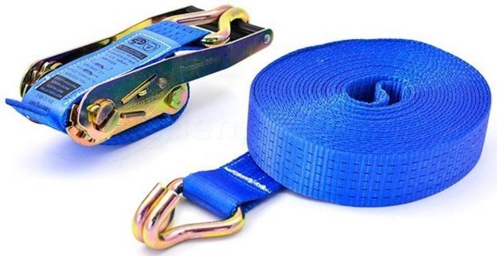 Spanband met ratel - 3 soorten - Nieuw, Auto diversen, Aanhangwagen-onderdelen, Nieuw, Ophalen of Verzenden