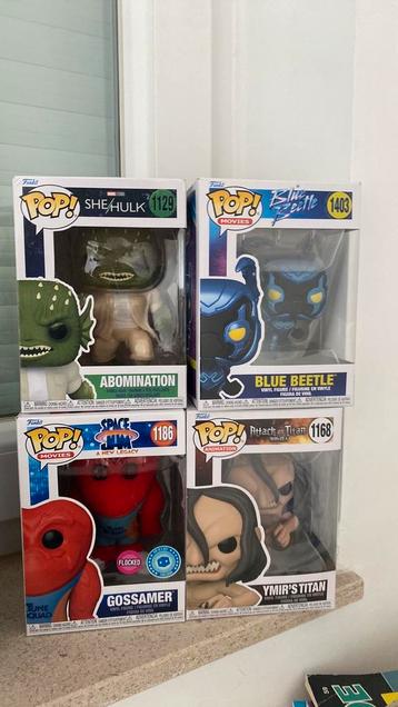 Funko pops beschikbaar voor biedingen