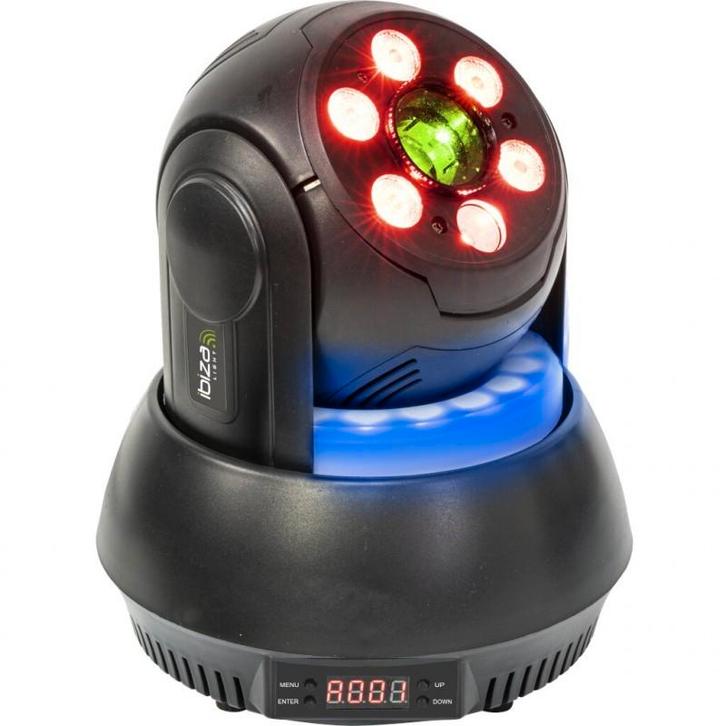 LASER GOBO MOVING HEAD MET WASH LED EN LED RING, Muziek en Instrumenten, Licht en Laser, Nieuw, Laser, Ophalen of Verzenden