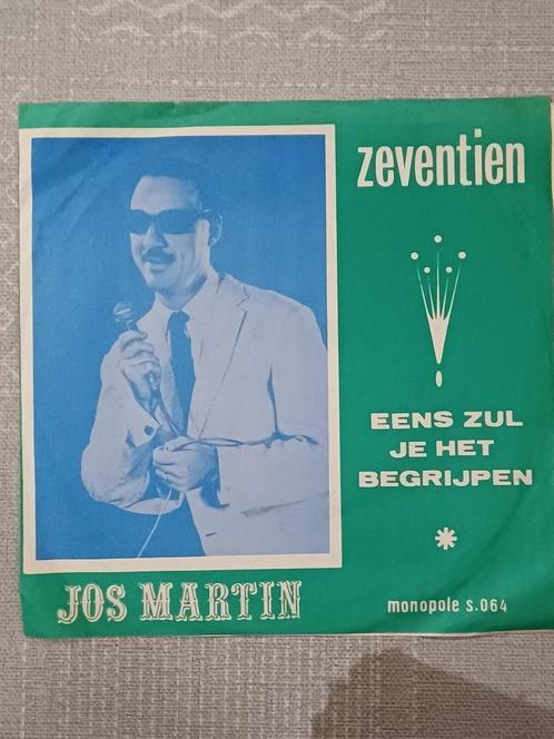 Jos Martin – Zeventien / Eens Zul Je Het Begrijpen  Schlager, CD & DVD, Vinyles Singles, Comme neuf, Single, En néerlandais, 7 pouces