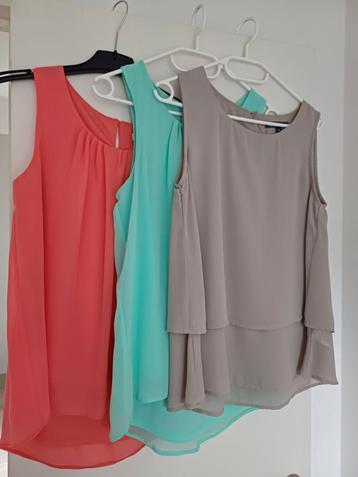 Lot de 3 blouses femme  disponible aux enchères