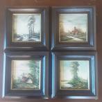 5 schilderijtjes H Pauwels, Antiek en Kunst, Kunst | Schilderijen | Klassiek, Ophalen