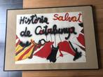 Josep Guinovart - Salvat Historia de Catalunya (origineel), Antiek en Kunst, Kunst | Schilderijen | Modern, Ophalen of Verzenden