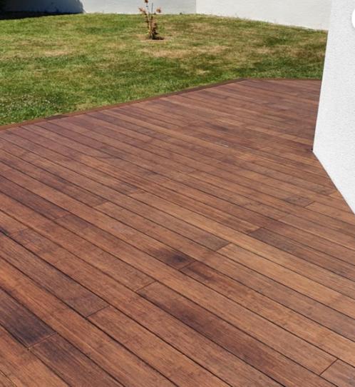 BAMBOE VLONDERPLANK 4880MM, 5,73€ TVAC/strekkende meter, Tuin en Terras, Terrasdelen en Vlonders, Nieuw, Bamboe, Ophalen