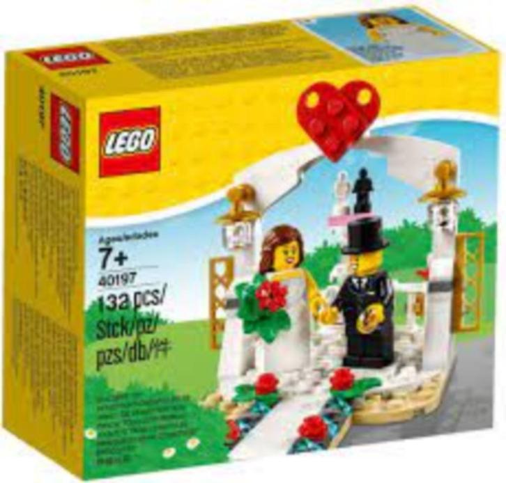 Lego 40197 Huwelijksbedankset, Kinderen en Baby's, Speelgoed | Duplo en Lego, Nieuw, Lego, Complete set, Ophalen of Verzenden
