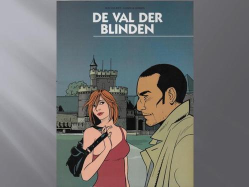 De val der blinden, Ron Van Riet – Jansen & Janssen, Boeken, Stripverhalen, Zo goed als nieuw, Eén stripboek, Ophalen of Verzenden