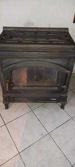 poele mazout en fonte, Enlèvement, Utilisé, Bois