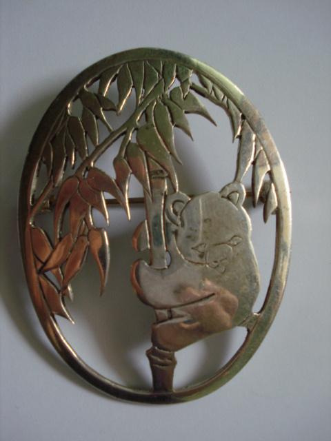 EcoArt by Niekerk broche zilver panda bamboe, Handtassen en Accessoires, Broches, Zo goed als nieuw, Zilver, Zilver, 4 tot 7 cm