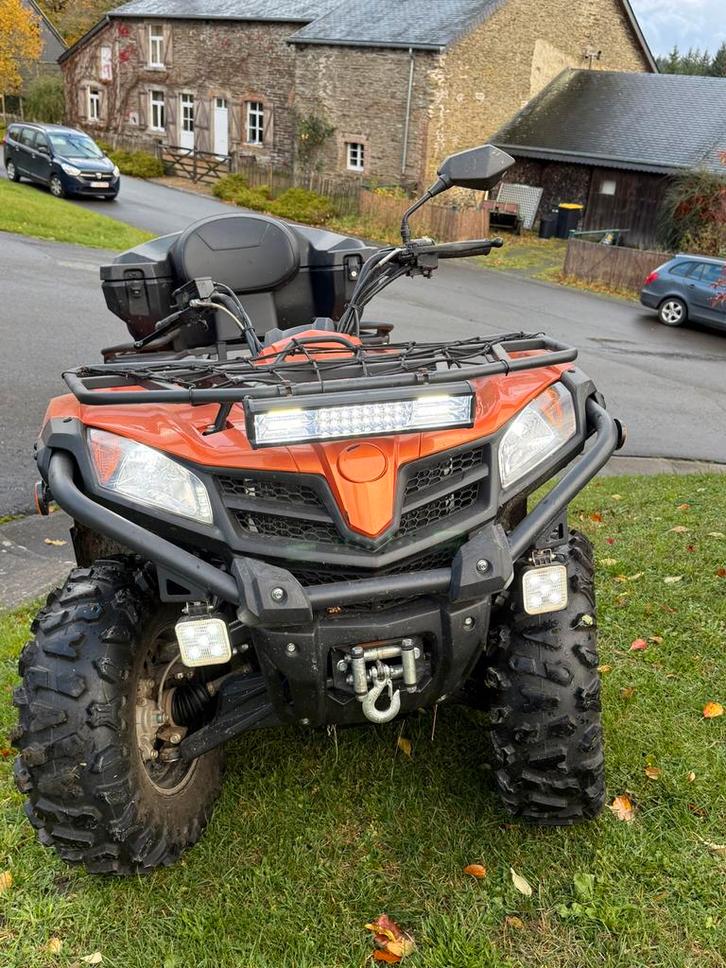 Quad Cf Moto 520 L (in het bijzonder) - 2019-2540 km, Motoren, Quads en Trikes, 12 t/m 35 kW, 1 cilinder, Ophalen