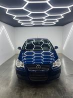 Volkswagen Polo 1.2| 2009| 150.566KM| 1 JAAR GARANTIE, Auto's, Voorwielaandrijving, Stof, Zwart, Blauw
