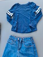 Blauwe longsleef, trui, pull, CA, 122, Kinderen en Baby's, Ophalen of Verzenden, Zo goed als nieuw