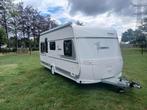 Fendt tendenza !!mover luifel grote koelkast!!, Caravans en Kamperen, Rondzit, Frans bed, Bedrijf, Fendt