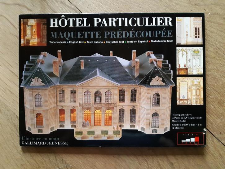 Maquette Hotel particulier, Hobby en Vrije tijd, Modelbouw | Overige, Nieuw, Ophalen of Verzenden