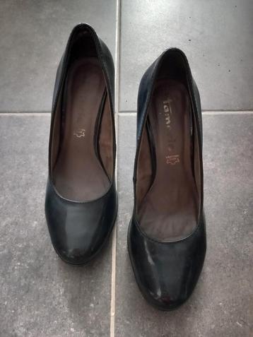 Zwarte pumps met hoge hak Tamaris M39 beschikbaar voor biedingen