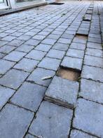 Terras tegel blauwe hardsteen 15 x 15 cm, Ophalen, Gebruikt, Hardsteen, Minder dan 20 cm