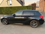 BMW 116d zwart Diesel automaat M sport airco open dak, Auto's, BMW, Automaat, Alcantara, Zwart, Overige kleuren