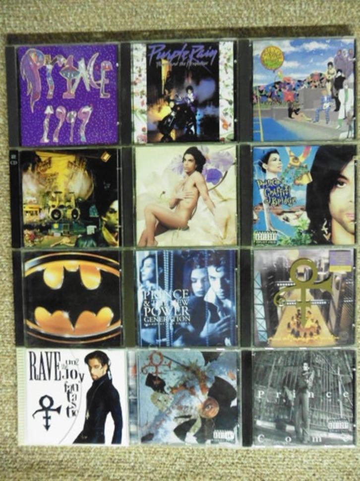 Prince cd Collectie (14 cd's) + bonus (1 cd + 1 dvd), Cd's en Dvd's, Cd's | Pop, Zo goed als nieuw, 1980 tot 2000, Ophalen of Verzenden