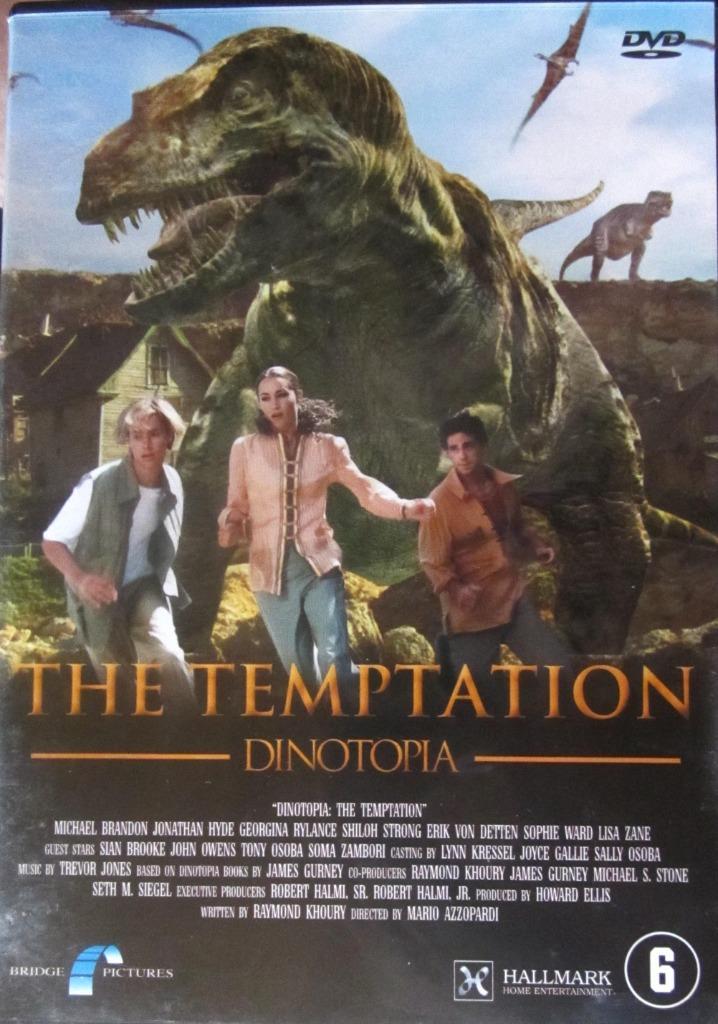 DVD ACTIE- DINOTOPIA- THE TEMPTATION, Cd's en Dvd's, Dvd's | Actie, Zo goed als nieuw, Actiethriller, Alle leeftijden, Ophalen of Verzenden