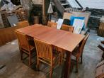 magnifique table de salle à manger moderne., Moderne, Enlèvement, Utilisé, 4 à 6 chaises