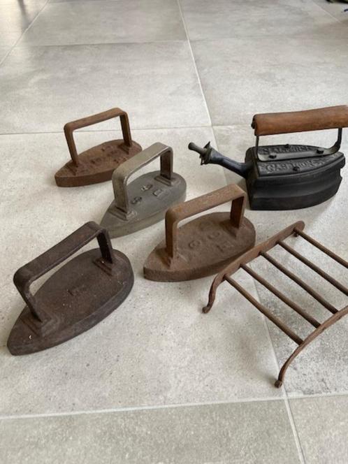 antieke strijkijzers, Antiek en Kunst, Antiek | Gereedschap en Instrumenten, Ophalen