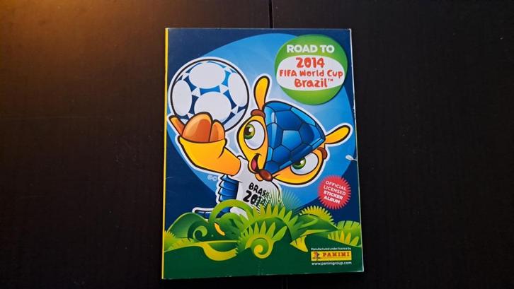 ##PANINI ROAD TO BRAZIL 2014# # KOMPLEET, Verzamelen, Sportartikelen en Voetbal, Gebruikt, Poster, Plaatje of Sticker, Verzenden