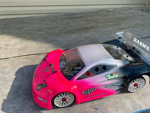 Hobao hyper vte 1/8, Hobby en Vrije tijd, Modelbouw | Radiografisch | Auto's, Zo goed als nieuw, Ophalen of Verzenden