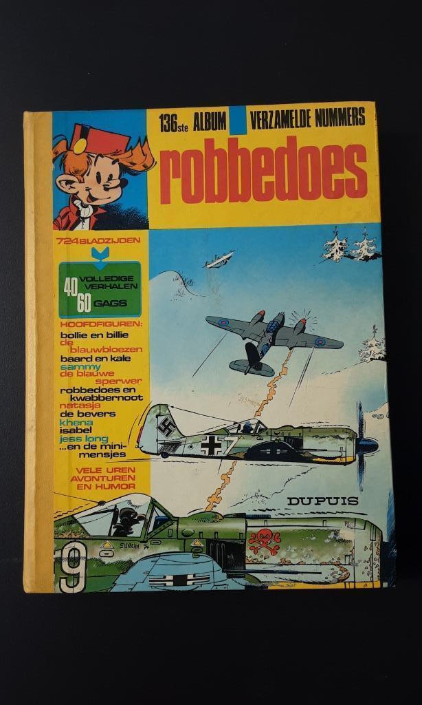 Robbedoes stripmagazines bundel , nr 136 , 1975 ,, Boeken, Stripverhalen, Gelezen, Eén stripboek, Ophalen of Verzenden