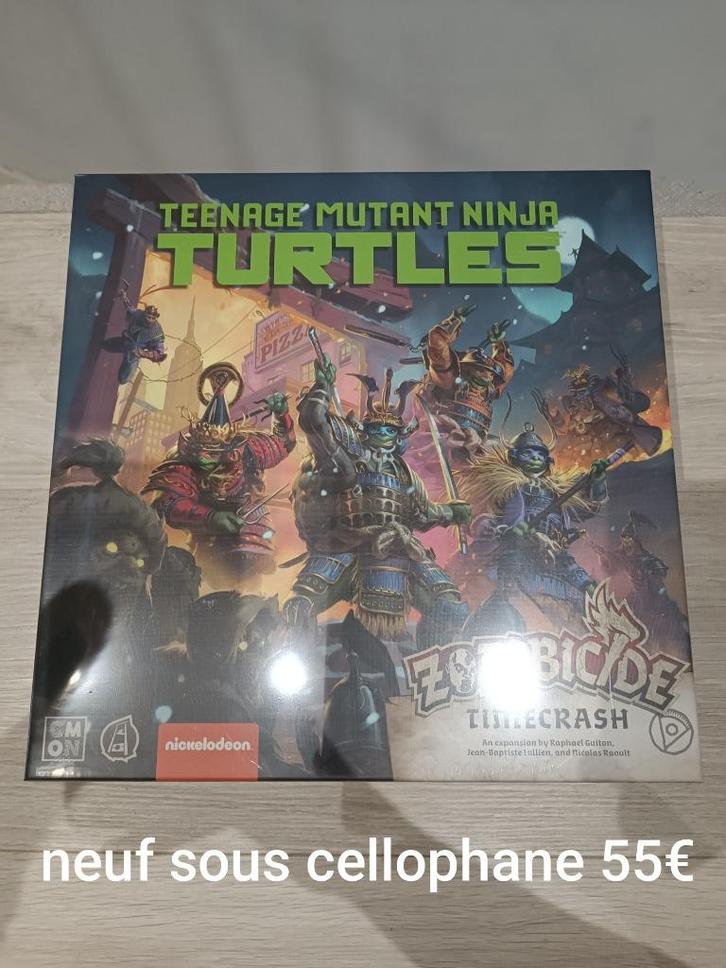 Zombicide Teenage Ninja Turtles, Hobby en Vrije tijd, Gezelschapsspellen | Bordspellen, Nieuw, Een of twee spelers, Drie of vier spelers