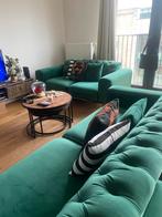 Canapé en velours vert émeraude, Maison & Meubles, Canapés | Sofas & Chaises Longues, Quatre personnes ou plus, Comme neuf, Tissus