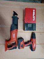 Hilti reciprozaag, Schroefmachine en nieuwe lader, Doe-het-zelf en Bouw, Ophalen of Verzenden, Zo goed als nieuw, Reciprozaag