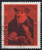 Duitsland Bundespost 1967 - Yvert 400 - Franz von Taxis (ST), Postzegels en Munten, Verzenden, Gestempeld