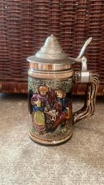 Pot à bière avec couvercle, Antiquités & Art, Enlèvement ou Envoi