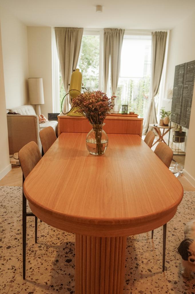 Îlot cuisine Table en bois Maison du monde en marbre, Maison & Meubles, Tables | Tables à manger, Comme neuf, Autres matériaux