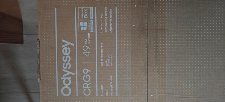 Samsung Odyssey CRG9 49" (120Hz / 5120x1440), Informatique & Logiciels, Moniteurs, Comme neuf, 101 à 150 Hz, DisplayPort, HDMI
