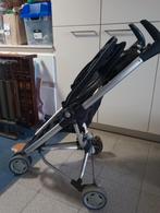 Compact oplooibare zwarte buggy met zonnekap., Ophalen, Gebruikt, Quinny, Zonnekap