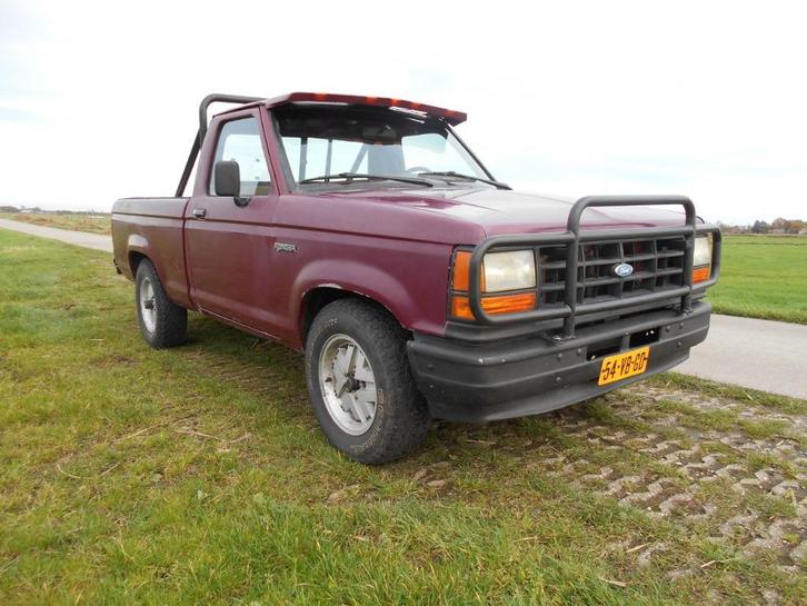 Ford Ranger 1990 2.3 Handbak, Auto's, Ford USA, Particulier, Trekhaak, Benzine, SUV of Terreinwagen, 2 deurs, Handgeschakeld, Rood