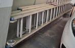 Ladder 3x18, Doe-het-zelf en Bouw, Ladders en Trappen, Ophalen, Gebruikt, Ladder
